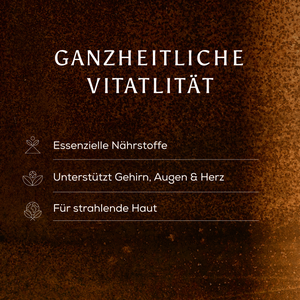 ganzheitliche vitatlität, Essenzielle Nährstoffe, Unterstützt Gehirn, Augen & Herz, Fur strahlende Haut