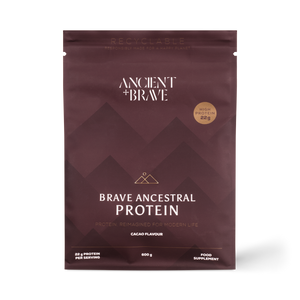 Brave Ancestral Protein package on a white background
